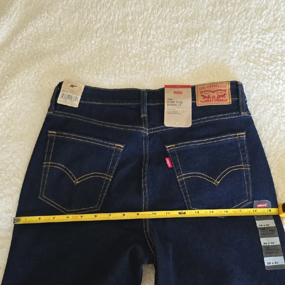 Levi's Dark Blue Women's Bootcut Jeans - Picture 7 of 9
